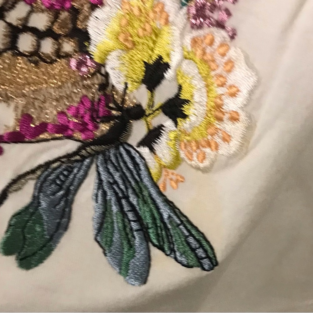 ALEXANDER MCQUEEN Hummingbird Embroidered Tank Top - Picture 4 of 7